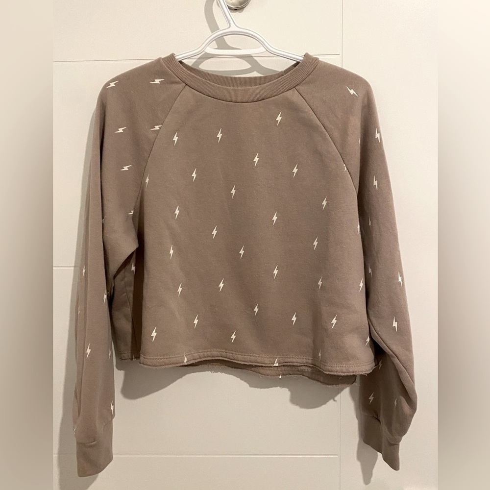 Lightening Bolt Crew Neck